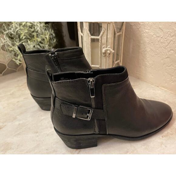 Alex Marie black leather boots Sz 9 - Picture 9 of 10